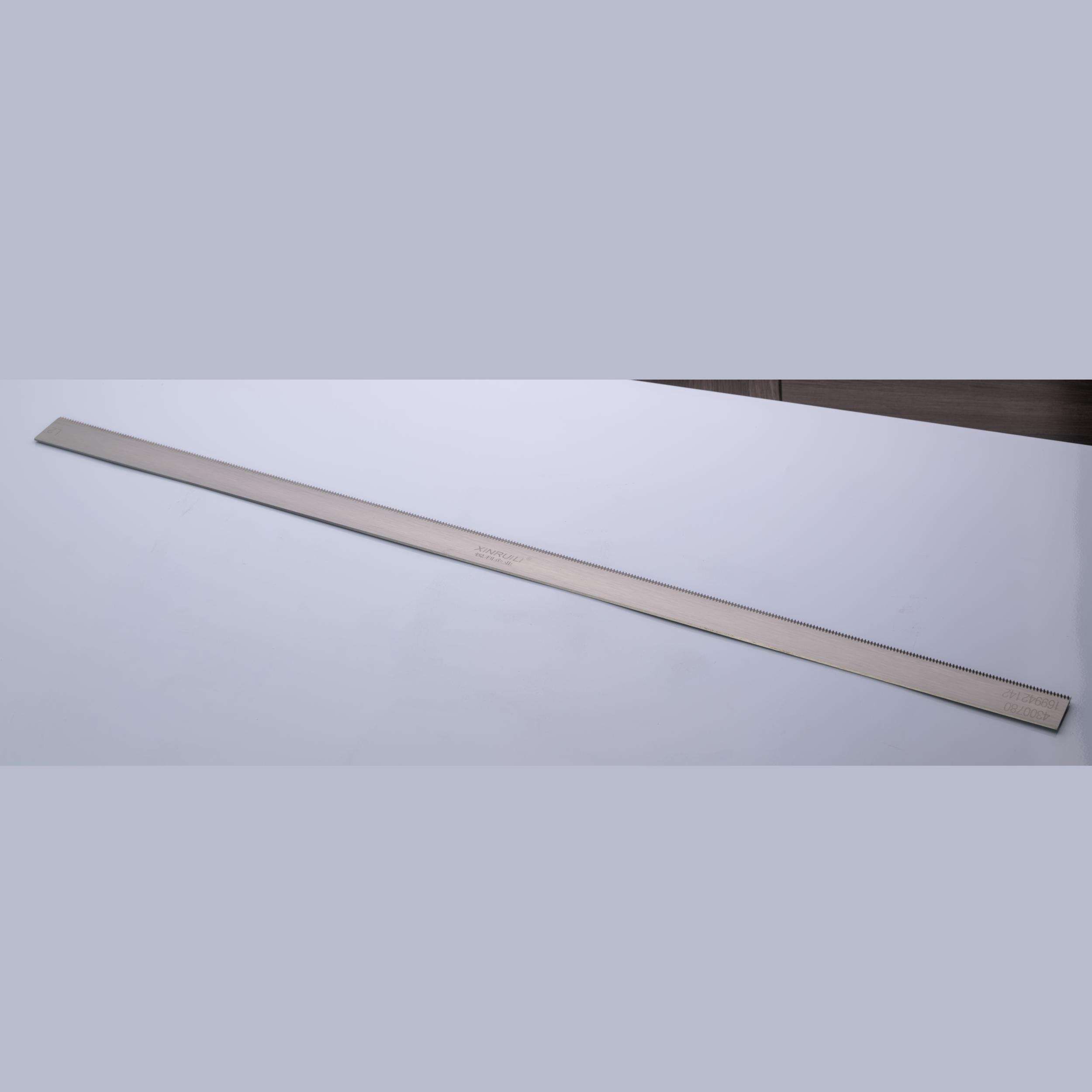 Non-Standard Custom Cutting Wrapping Paper Film Long Serrated Cutting Blade