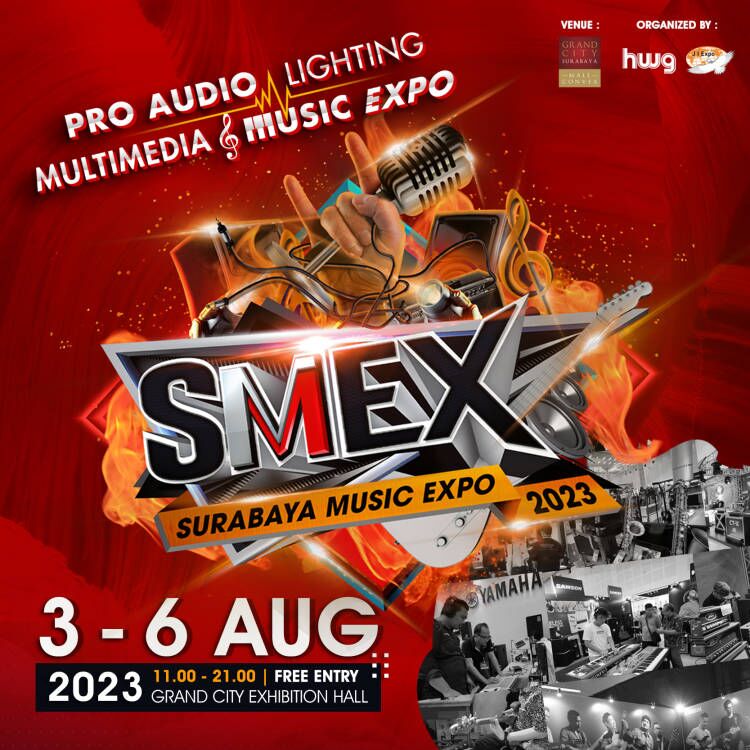 Surabaya Musicexpo (Smex) 2023 Invitación