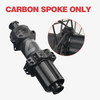 Alloy Bicycle Parts Thru Axle Bearings Hub Road Disc Gravel Bike Hub 20/24 Holes HG 11S / 12S Carbon Spoke Racing Bicycle Hubs