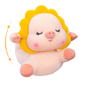 Sunflower Pig/ Pillow, Doll, Sleeping Pillow, Birthday Gift