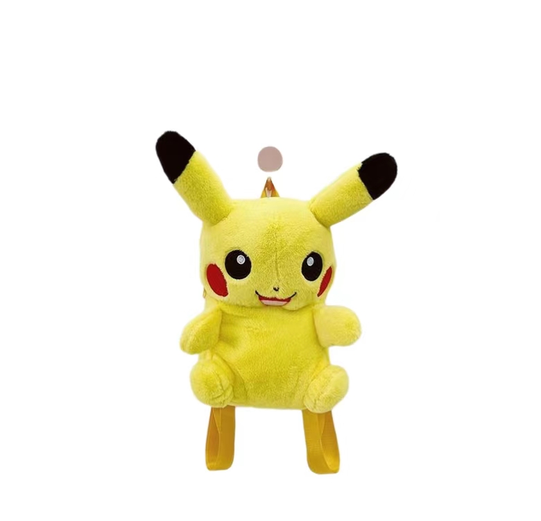 Pikachu Plush Toy Backpack