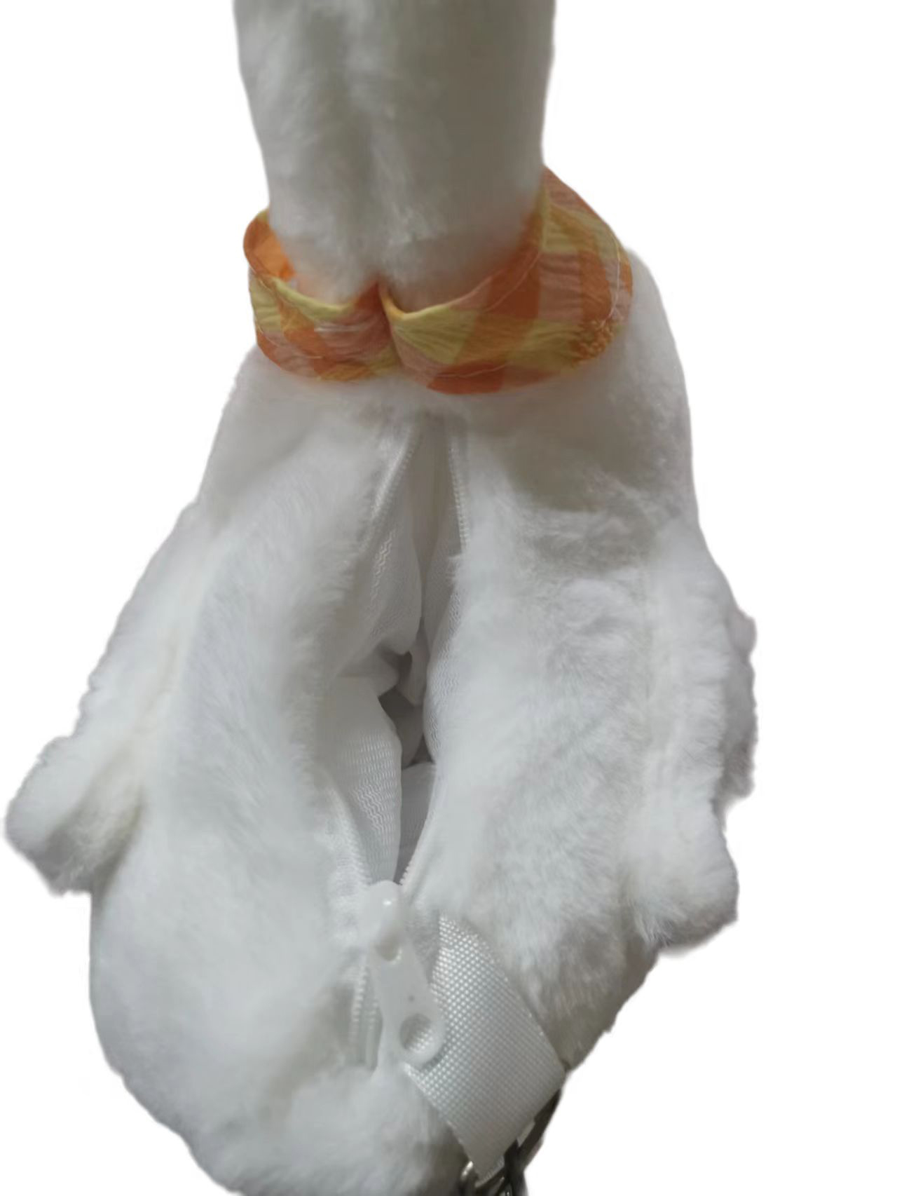 Big White Goose Plush Toy Backpack Plush Handbag Plush Diagonal Bag