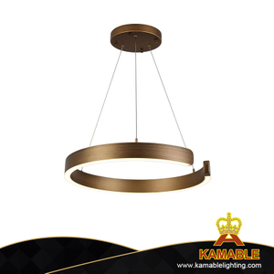 Простой дизайн C-типа, качественная окрашенная бронзовая подвесная лампа для гостиницы (KYT04P)