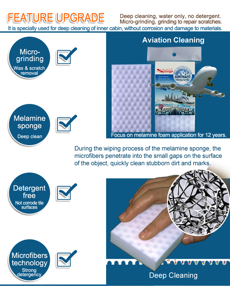 Aircraft Cleaning Products magic sponge