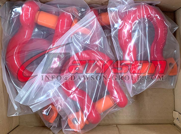 DS758 Grado G8 T8 Grillete de arco de aleaci&oacute;n tipo tornillo, Grillete de anclaje con pasador de tornillo - Dawson Group Ltd. - Fabricante, f&aacute;brica de China