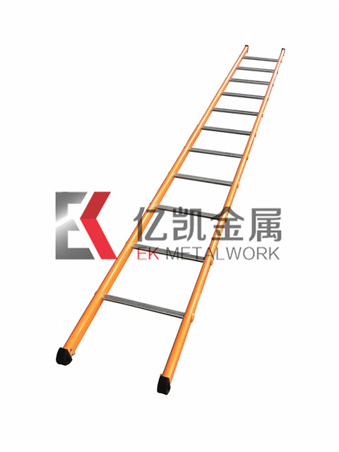 Лестница полюса 61x30.5mm стальной покрынная порошком покрынная сталью 410mm покрынная стальная прямая для лесов для конструкции