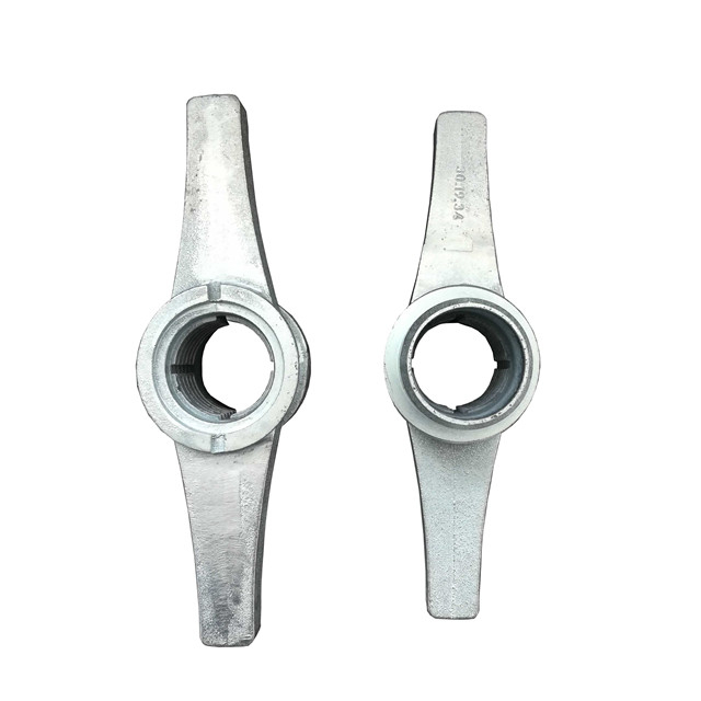 定制的脚手架配件电镀锌螺钉插孔螺母