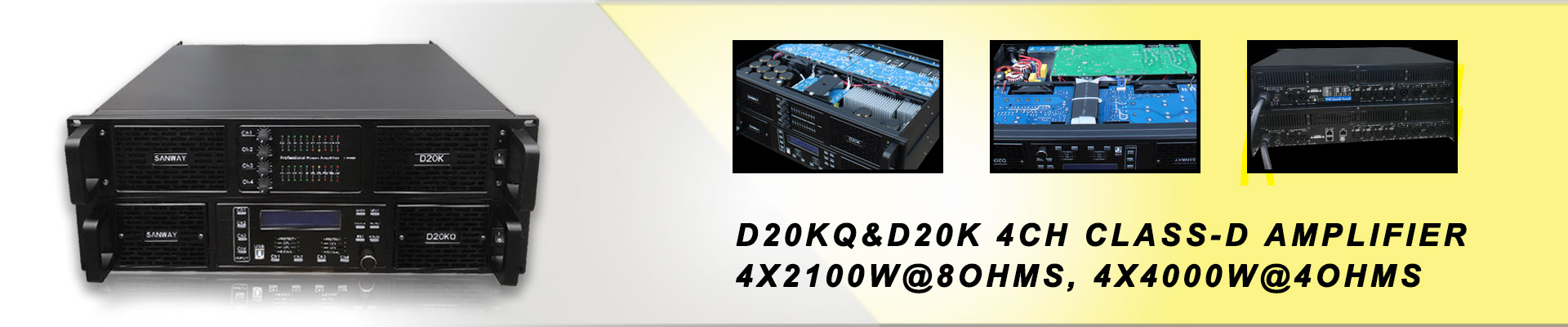 D20KQ и D20K 4X4000 Вт