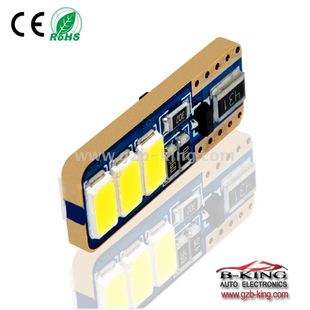  New arrival T10 3x5630SMD canbus led bulb