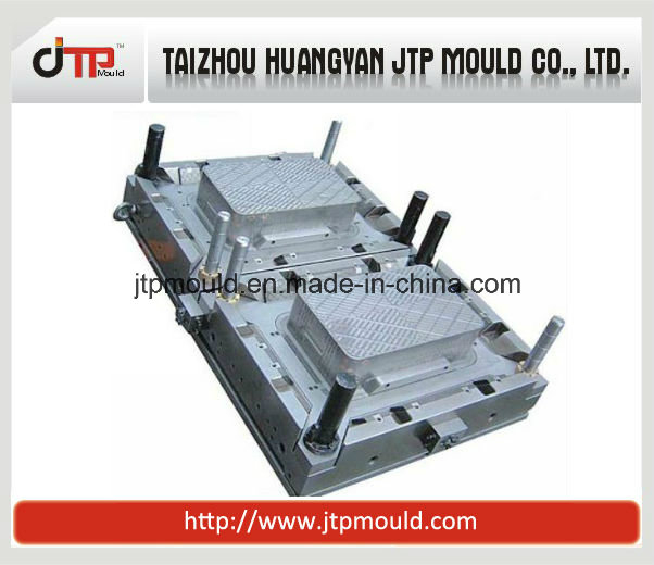 Molde de caja de plástico de 2 cavidades