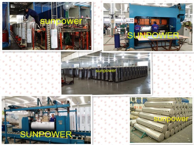 Calentador de agua solar para proyectos de baja presi&oacute;n