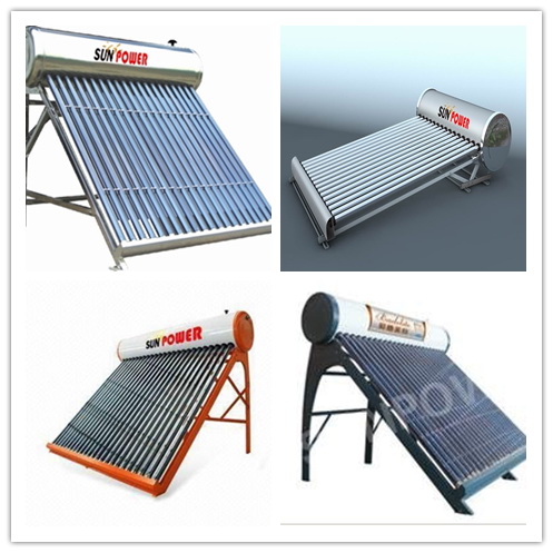 Mini muestra de calentador de agua solar para exhibici&oacute;n / para exposici&oacute;n y feria (SPC470-58 / 1800-24)