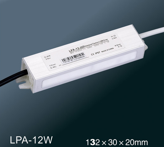Fuente de alimentación impermeable actual constante de LPA-12N LED