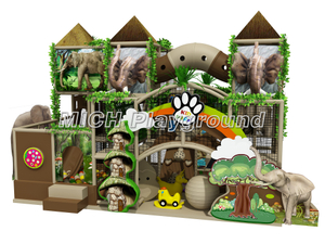 Elephant Themed Kids Indoor Soft Play -Bereich