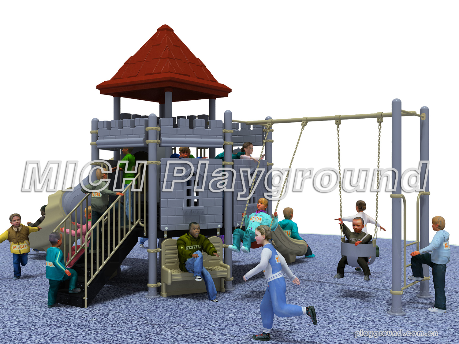 Parque de juegos para niños Parque de atracciones al aire libre