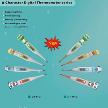 Character Digital Thermometer Series Model: Dt-11g; 111g