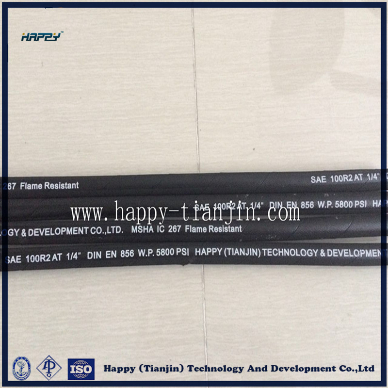 R2/ 2sn Two Wire High Pressure Hydraulic Rubber Tube Buy Hydraulic