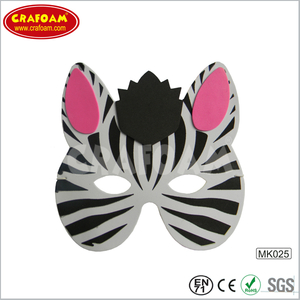 EVA Foam Masks - Zebra