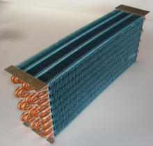 Evaporador de cobre comercial para câmara fria de baixa temperatura
