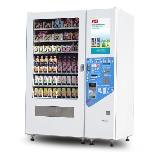 VCM3-5000C Smart Touch Screen Combo Vending Machine 