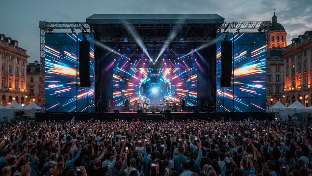 Los 10 principales proveedores de pantallas LED de alquiler en Europa (2025)