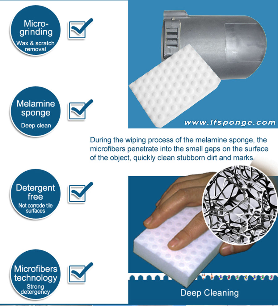 Repair scratches sponge