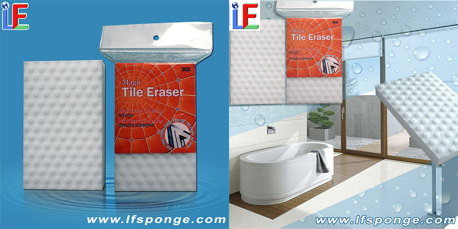 bathroom floor shower glass doors tile cleaning magic sponge