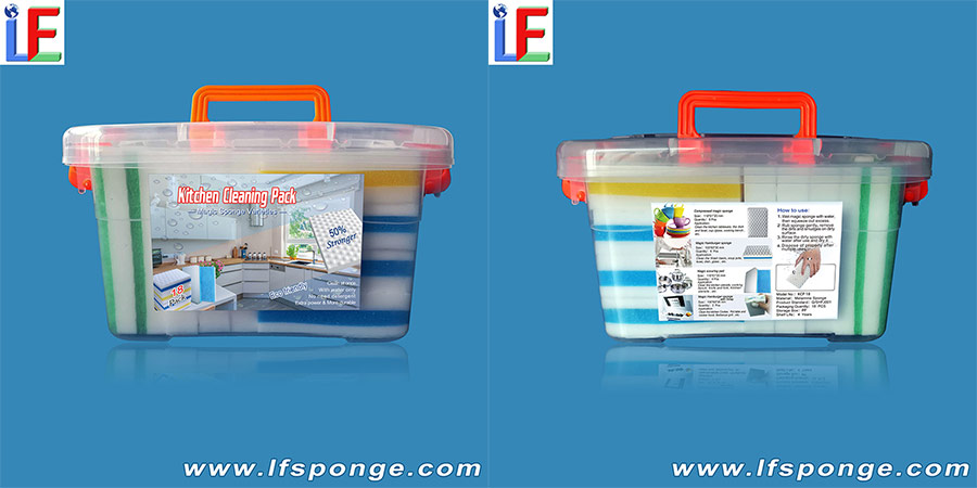 Magic sponge Kitchen clean Scouring Pad