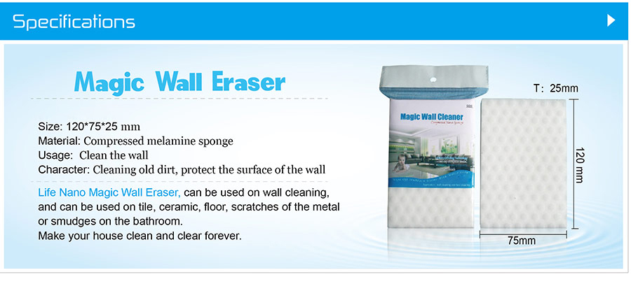 Wall Clean sponge Without Damaging