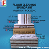  Floor Cleaning Sponge Kit