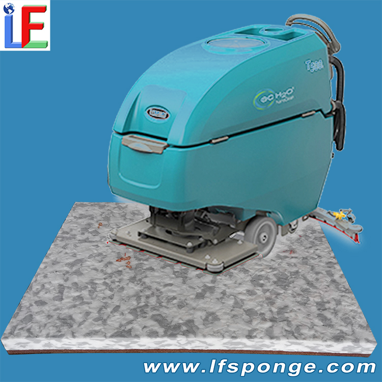 airport cleaning floor pad Combo Melamine Square Cleaning Pad for Square Oscillating Floor Scrubbers in Airport Lounge Floor Cleaning – Edge-to-Edge Coverage, Deep Cleaning