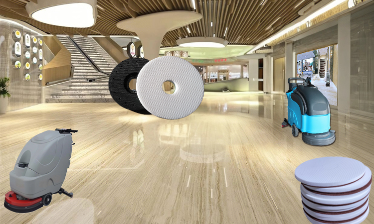 High-Density Compressed Melamine Floor Pad Hotel Floor Cleaning pad