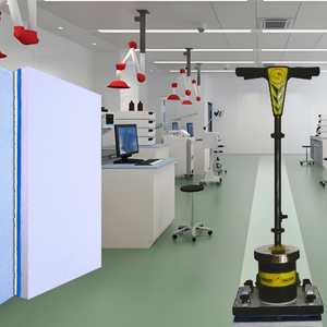  Laboratory Floor Cleaning Fleece Melamine Square Floor Pad