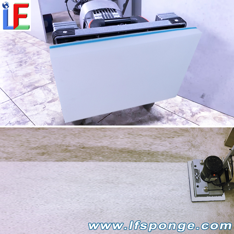  Mall & Supermarket Floor Cleaning Fleece Melamine Square Floor Pad