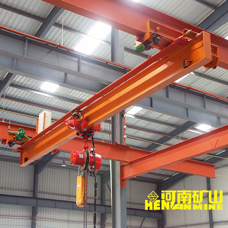 henan mine electric single beam suspension crane