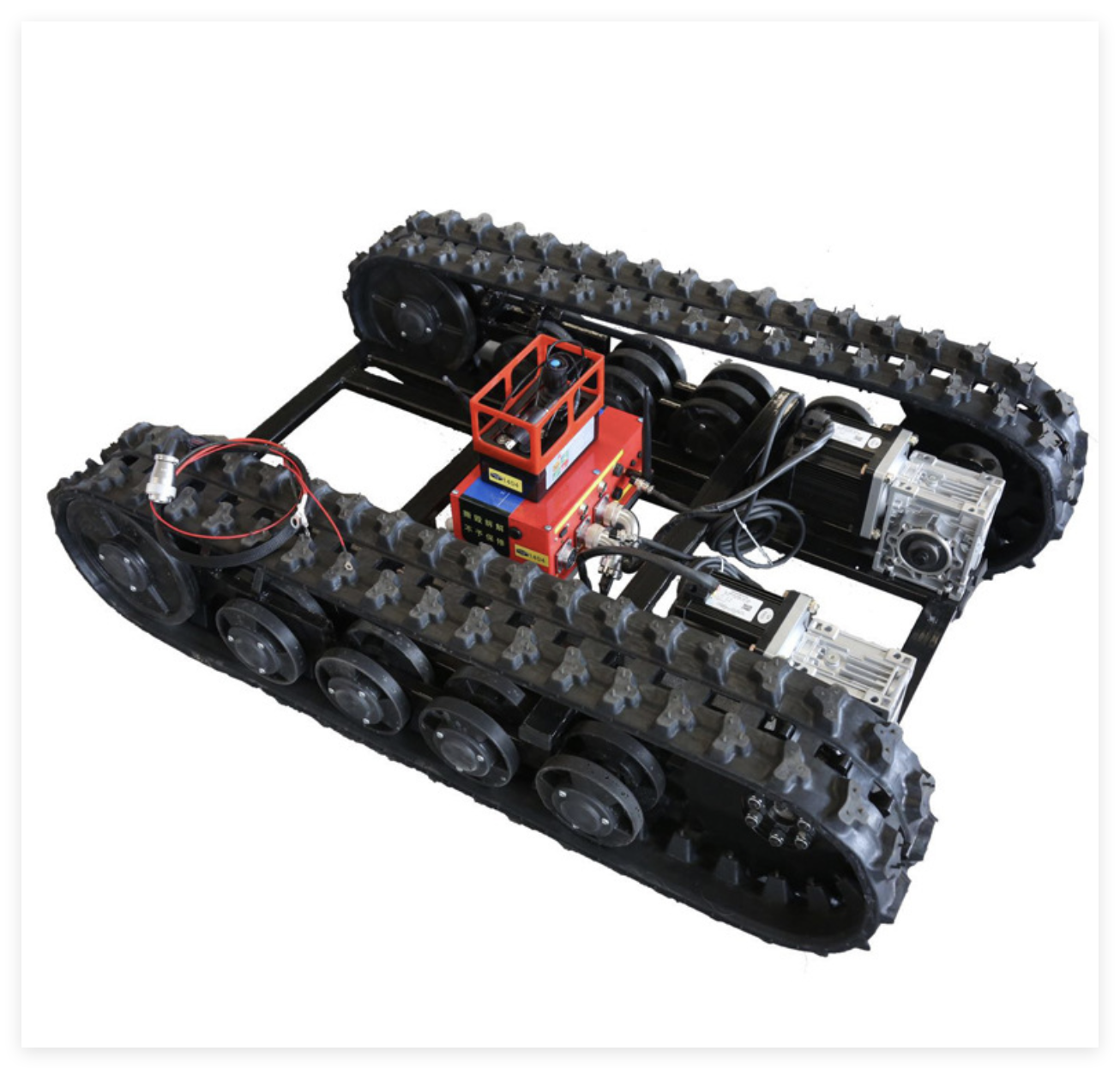 KYT-  FJ320 Special Rubber Track Chassis Rubber Track Chassis Rubber Tracked Vehicle Chassis Rubber Track Chassis Suspension