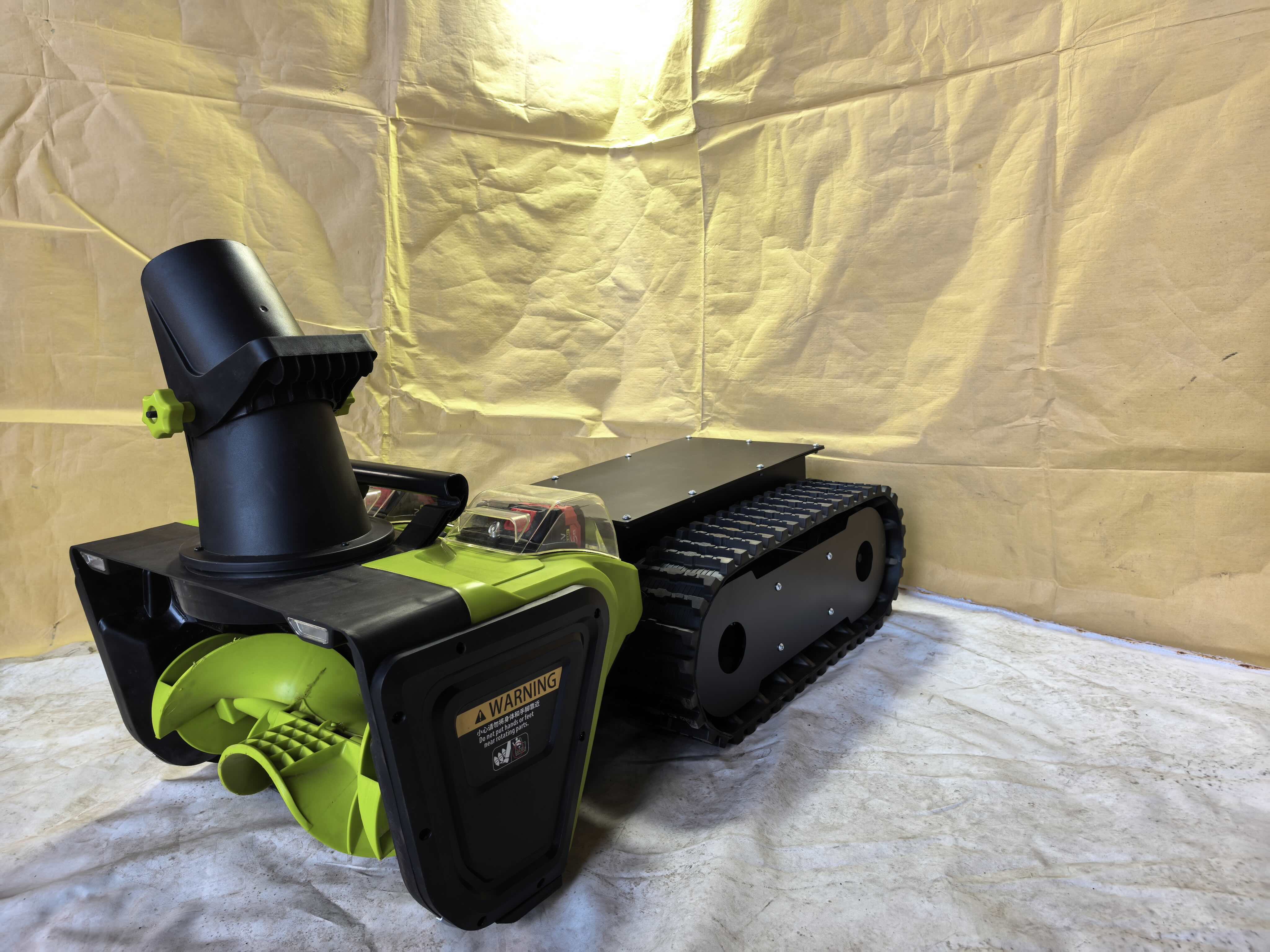 Electric Rubber Tracked Snow Removal