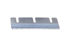 Food packaging material cutting blades
