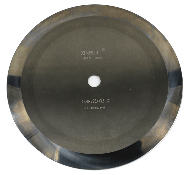 Heavy-Duty Tungsten Steel Round Blade for Foil Cutting