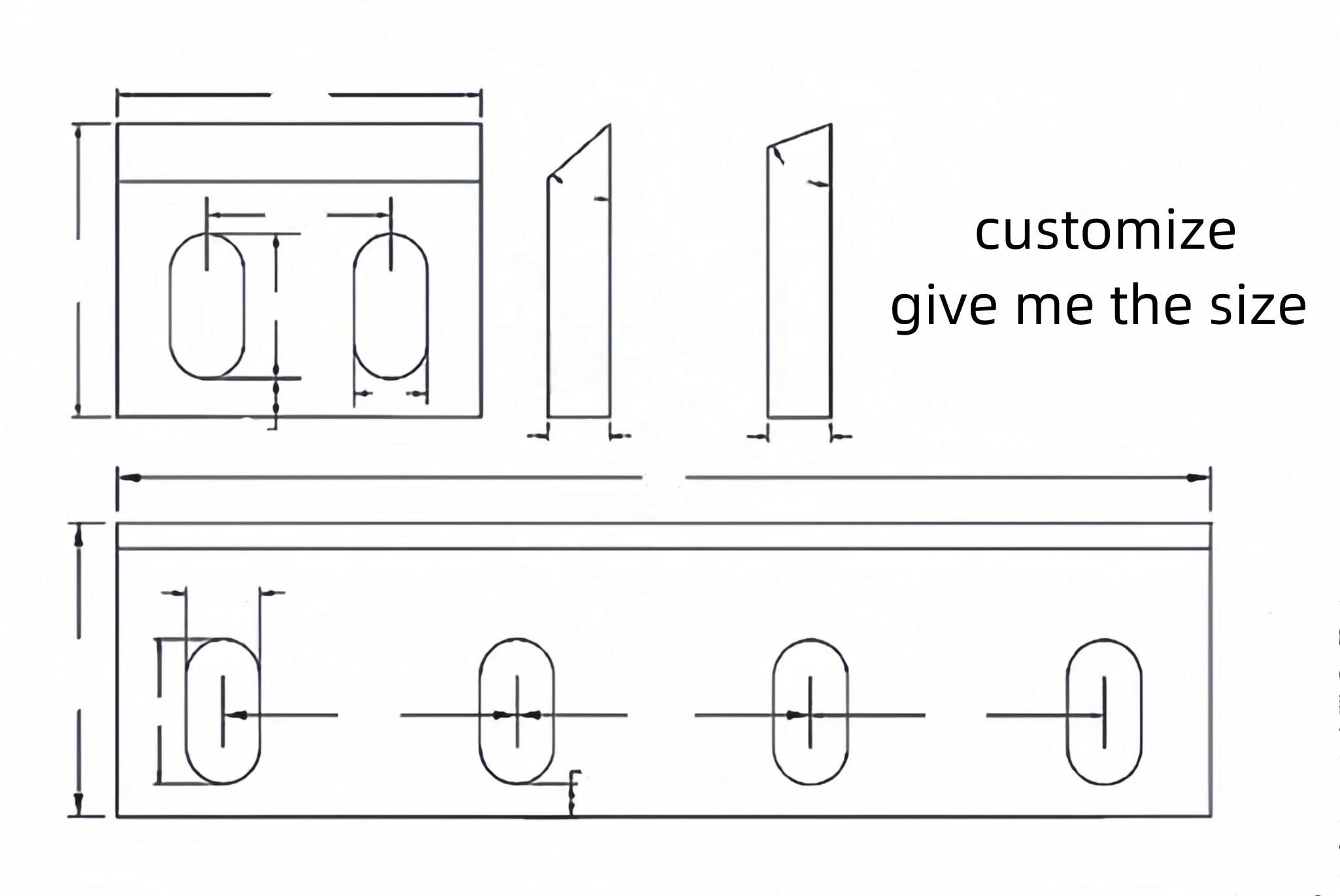 Really Tools High Quality SKD11 Plastic Crusher Recycles Paper Shredder Blade