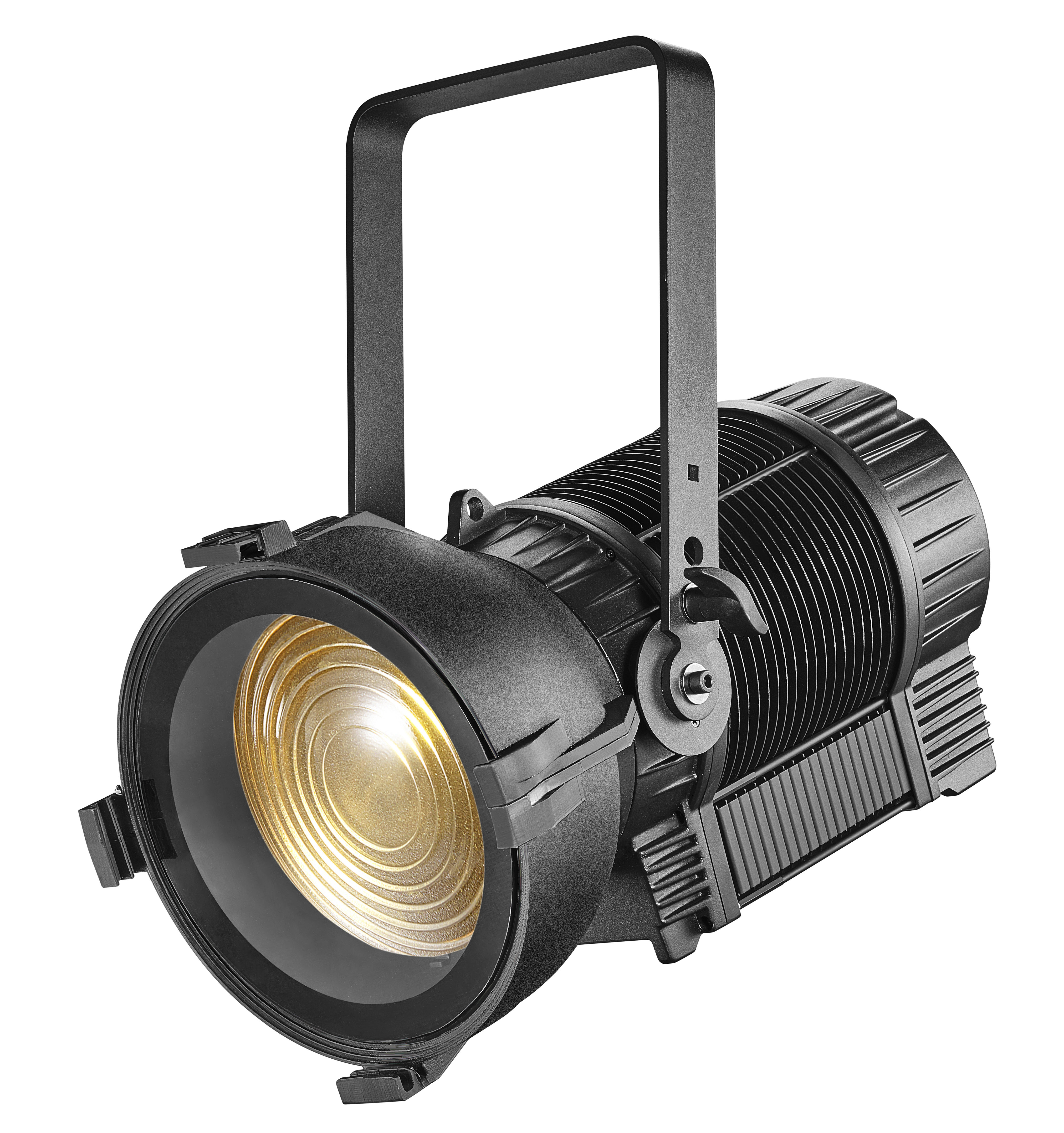 ¿Por qué las luces LED de estudio a menudo usan focos?
