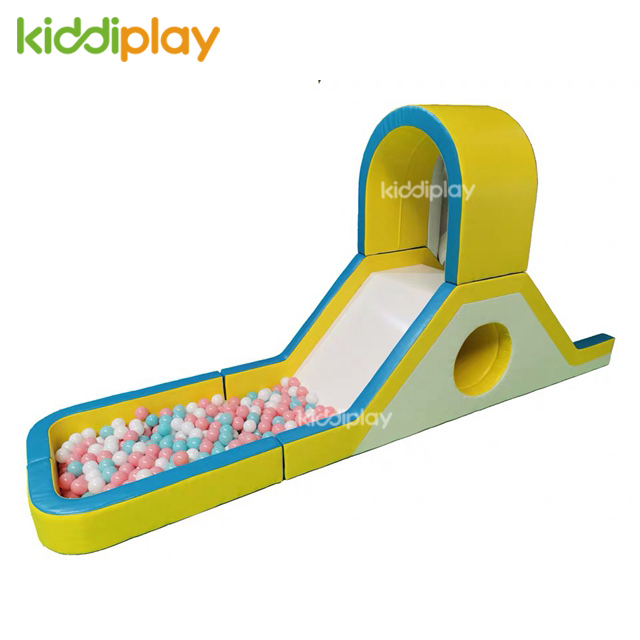 新款早教中心幼儿园大型滑梯软体玩具亲子软包设计儿童爬滑组合