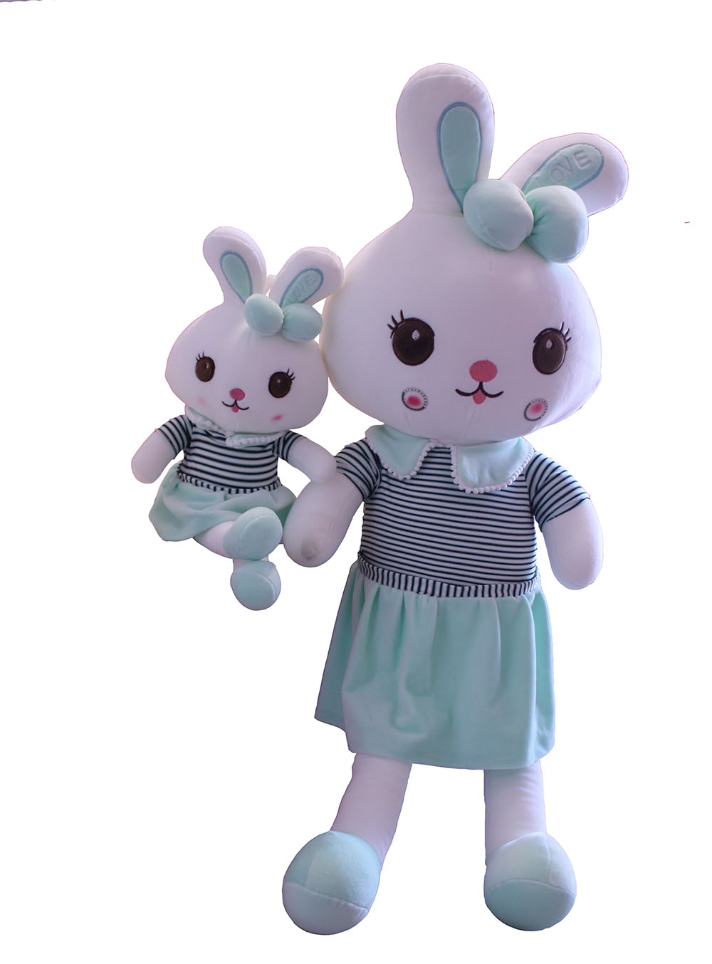 Dressed Rabbit，Plush Doll，Doll，Throw Pillow，Cartoon Throw Pillow