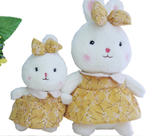 Cute Rabbit，Plush Doll，Doll，Throw Pillow，Cartoon Throw Pillow