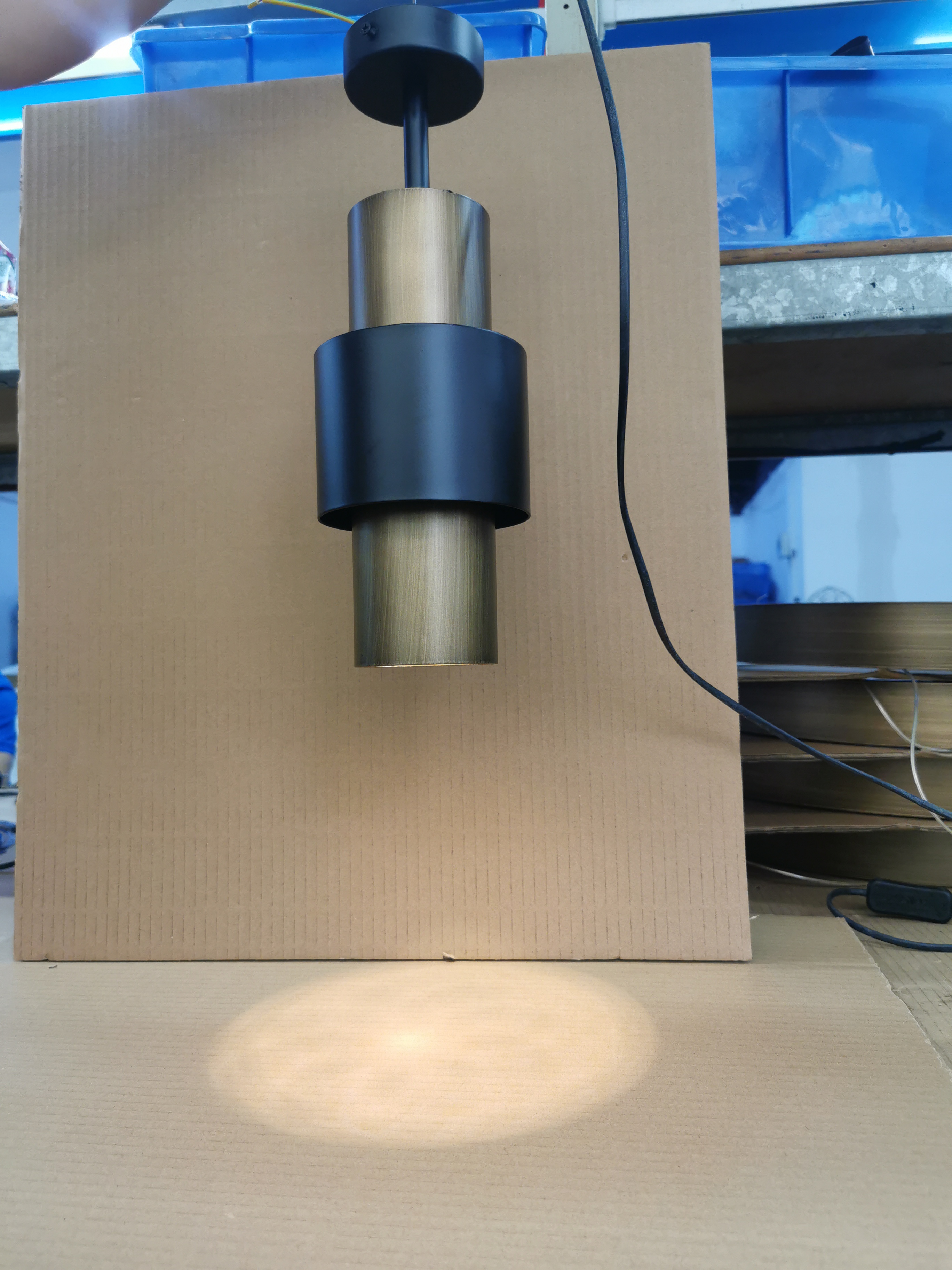 Простой дизайн интерьера, железный подвесной светильник, оптовая продажа подвесного светильника (MD81822)