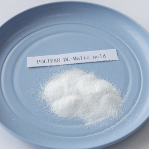 Ácido málico DL de grado alimenticio en polvo orgánico natural aprobado por Halal / L ácido málico
