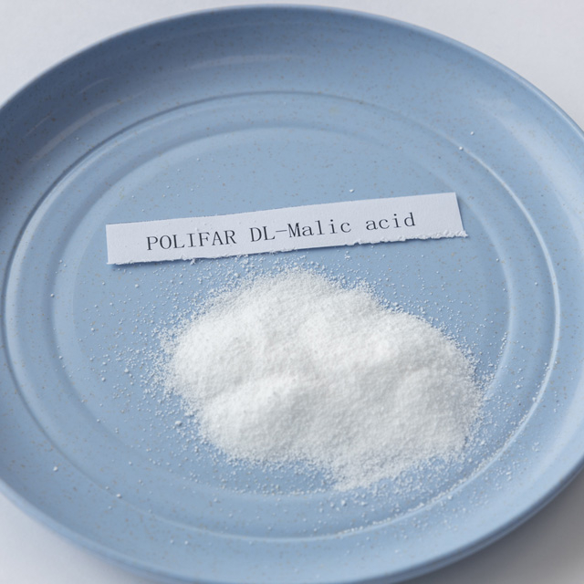 Polvo de ácido málico L de ácido málico de grado alimenticio a granel E296 DL