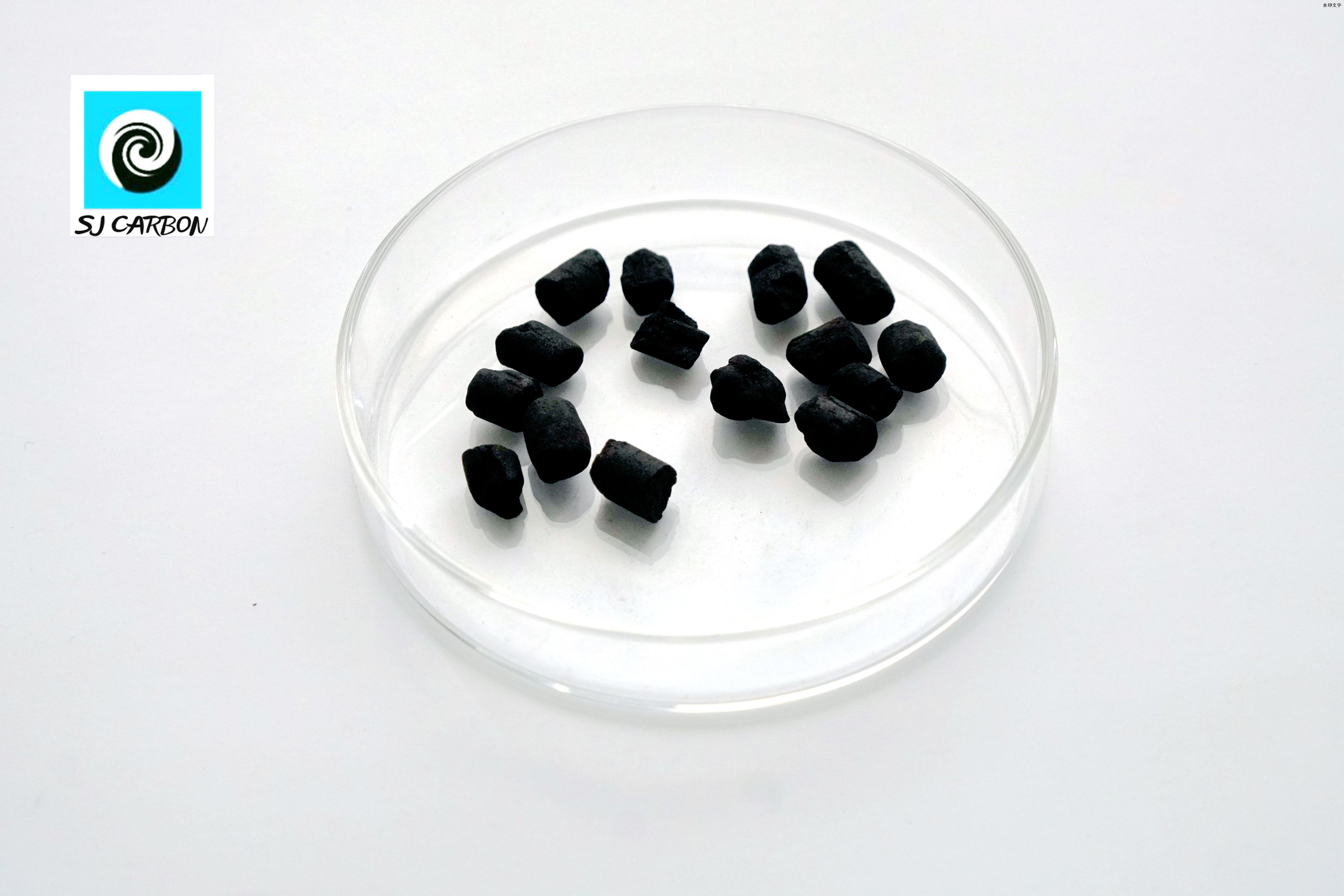 SJ 4mm Coal Columnar Activated Carbon Used for Chemical Industry Factory Activated Carbon