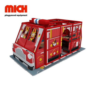 Fire Vehicle Theme Крытая мягкая мобильная игровая площадка для детей