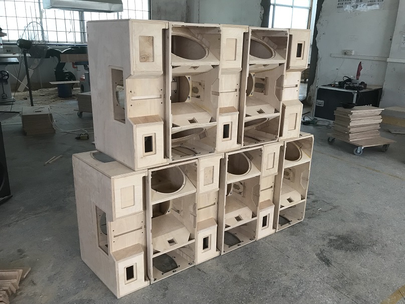 Cajas de gabinete de madera contrachapada V8 Birch